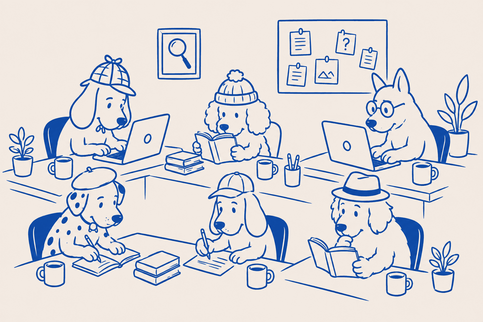 El equipo detrás de Lita, trabajando
